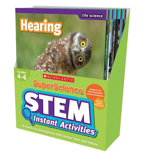 SuperScience Stem Instant Activities, Grades 4-6 30 Hands-On Investigations With Anchor Texts and Videos