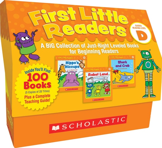 First Little Readers Level D A Big Collection of Just-right Leveled Books for Beginning Readers book cover