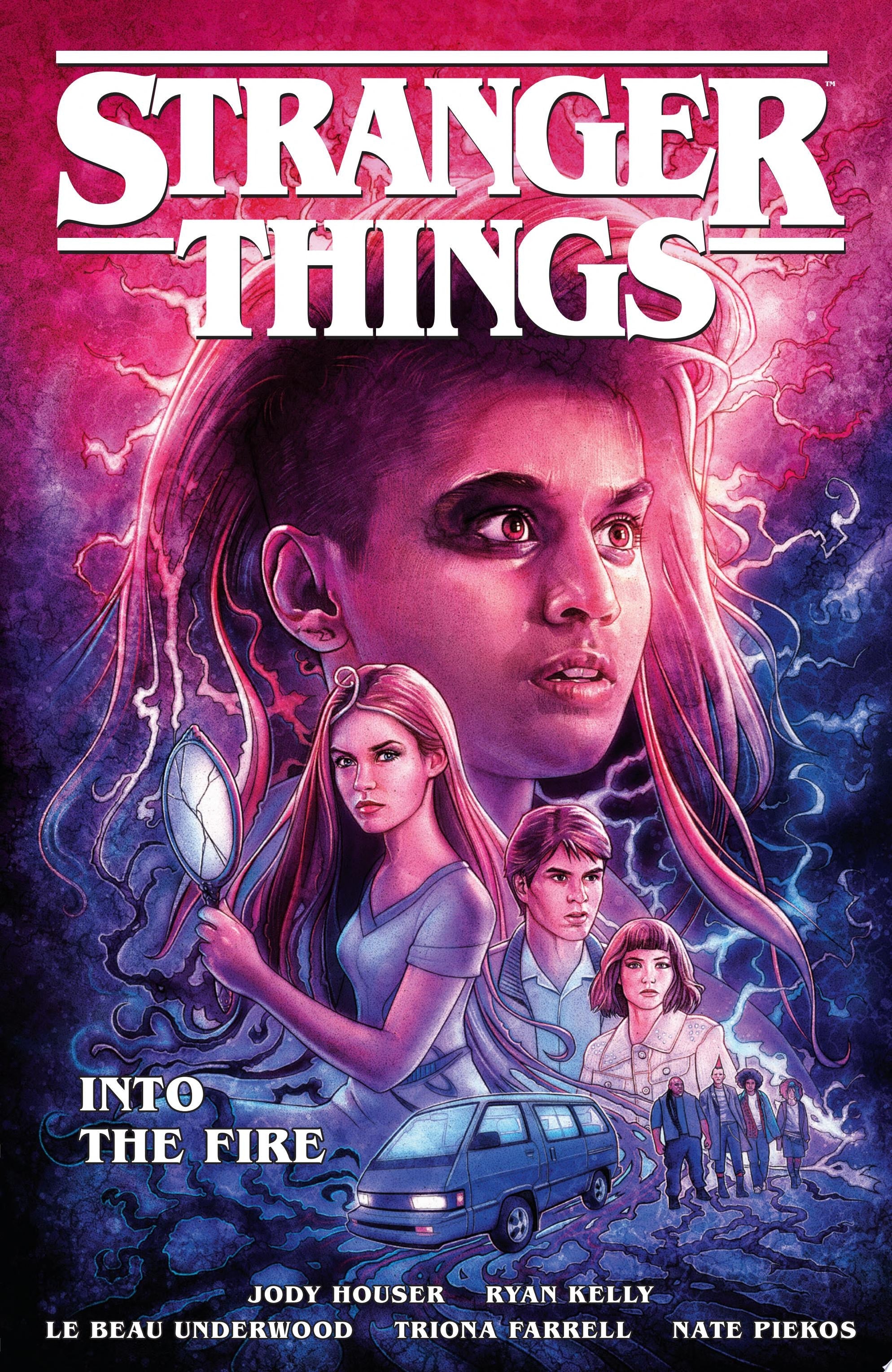 Stranger Things: Into the Fire (Graphic Novel) book cover
