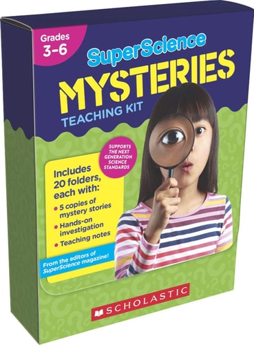 Superscience Mysteries Kit 20 Whodunits with Hands-On Investigations to Help Solve the Mysteries book cover