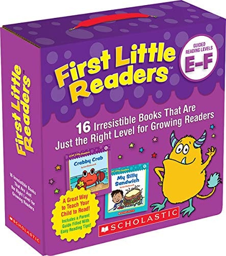 First Little Readers: Guided Reading Levels E & F (Parent Pack) 16 Irresistible Books That Are Just the Right Level for Growing Readers book cover