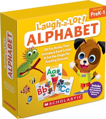 Laugh-A-Lot Alphabet Books (Single-Copy Set): 26 Fun A-Z Books That Introduce Each Letter & Set the Stage for Reading Success book cover