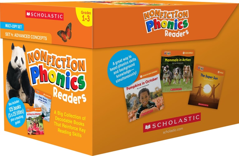 Nonfiction Phonics Readers Set 4: Advanced Concepts (Multiple-Copy Set) book cover
