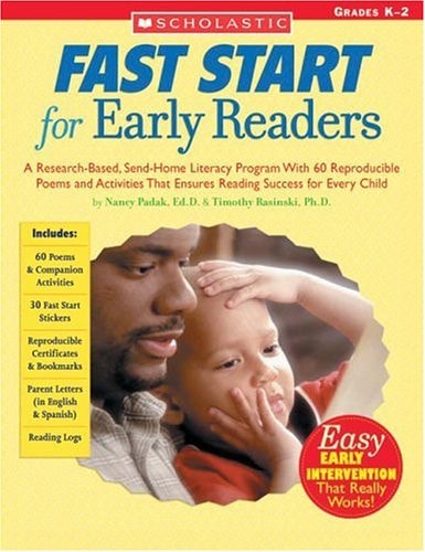 Fast Start for Early Readers A Research-Based, Send-Home Literacy Program with 60 Reproducible Poems and Activities That Ensures Reading Success for Every Child book cover