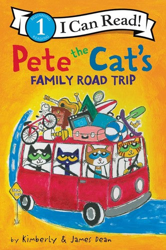 Pete the Cat's Family Road Trip book cover