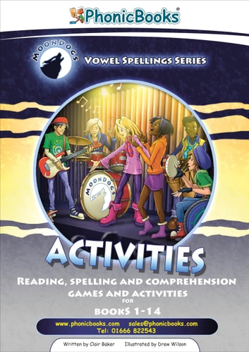 Moon Dogs Series: Set 3 Vowel Spellings Activities book cover