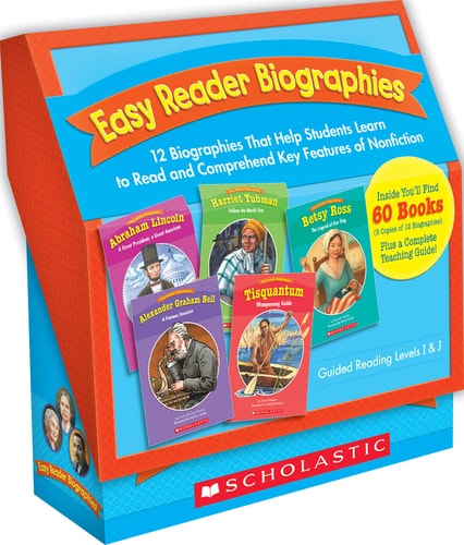 Easy Reader Biographies 12 Biographies That Help Students Learn to Read and Comprehend Key Features of Nonfiction book cover