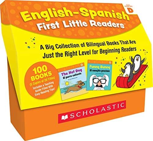 English-Spanish First Little Readers: Guided Reading Level D (Classroom Set) 25 Bilingual Books That Are Just the Right Level for Beginning Readers book cover