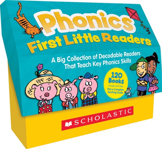 Phonics First Little Readers (Classroom Set): A Big Collection of Decodable Readers That Teach Key Phonics Skills book cover