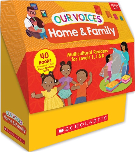 Our Voices: Home and Family (Multiple-Copy Set) Multicultural Readers for Levels I, J, and K book cover