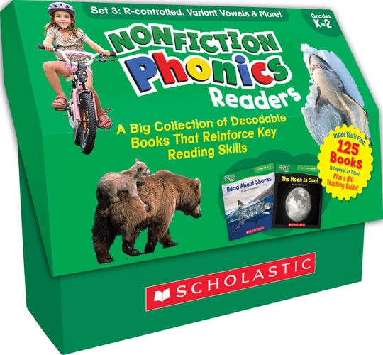 Nonfiction Phonics Readers Set 3: R-Control, Variant Vowels & More (Multiple-Copy Set) book cover