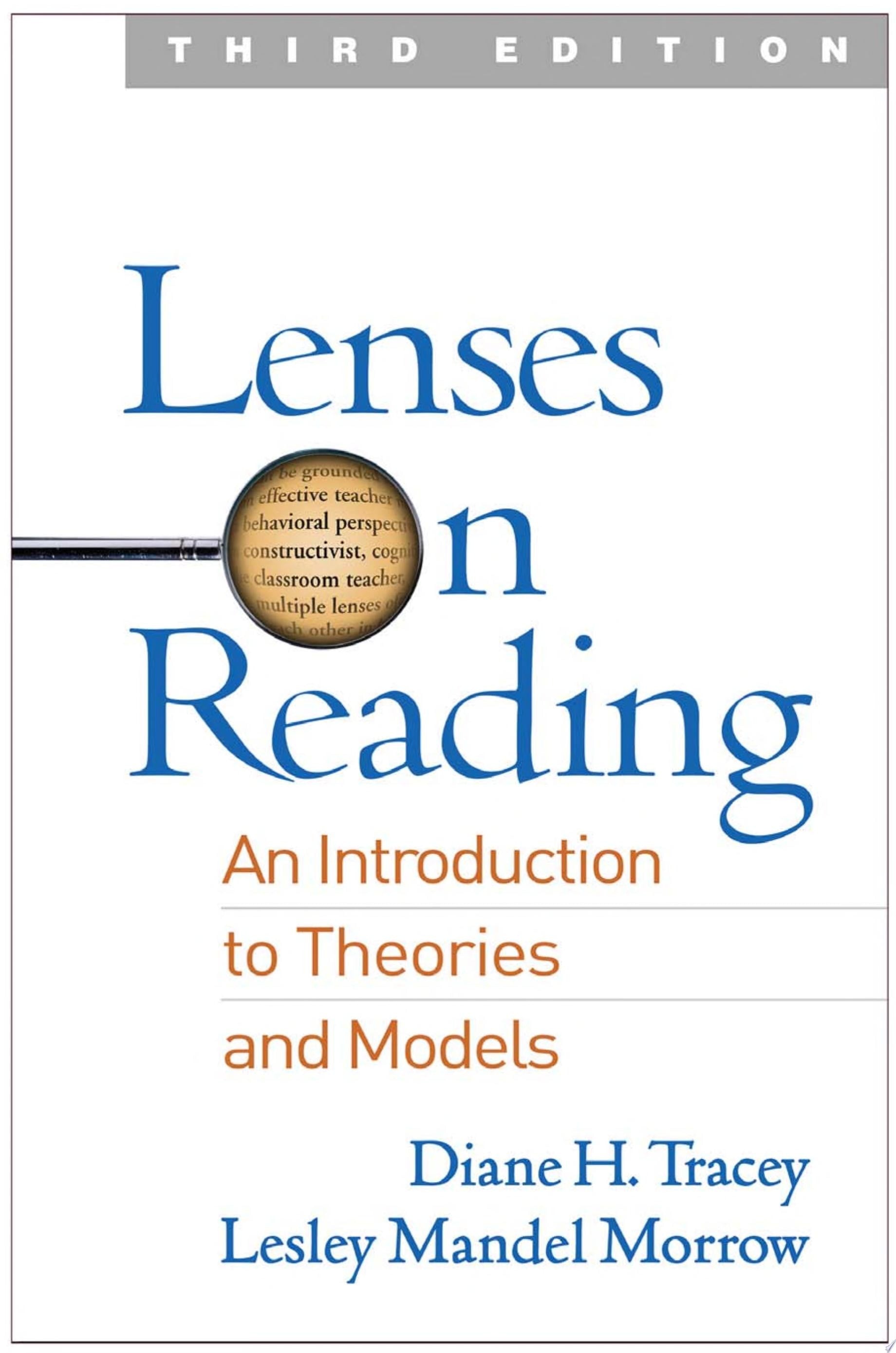 Lenses on Reading, Third Edition An Introduction to Theories and Models book cover