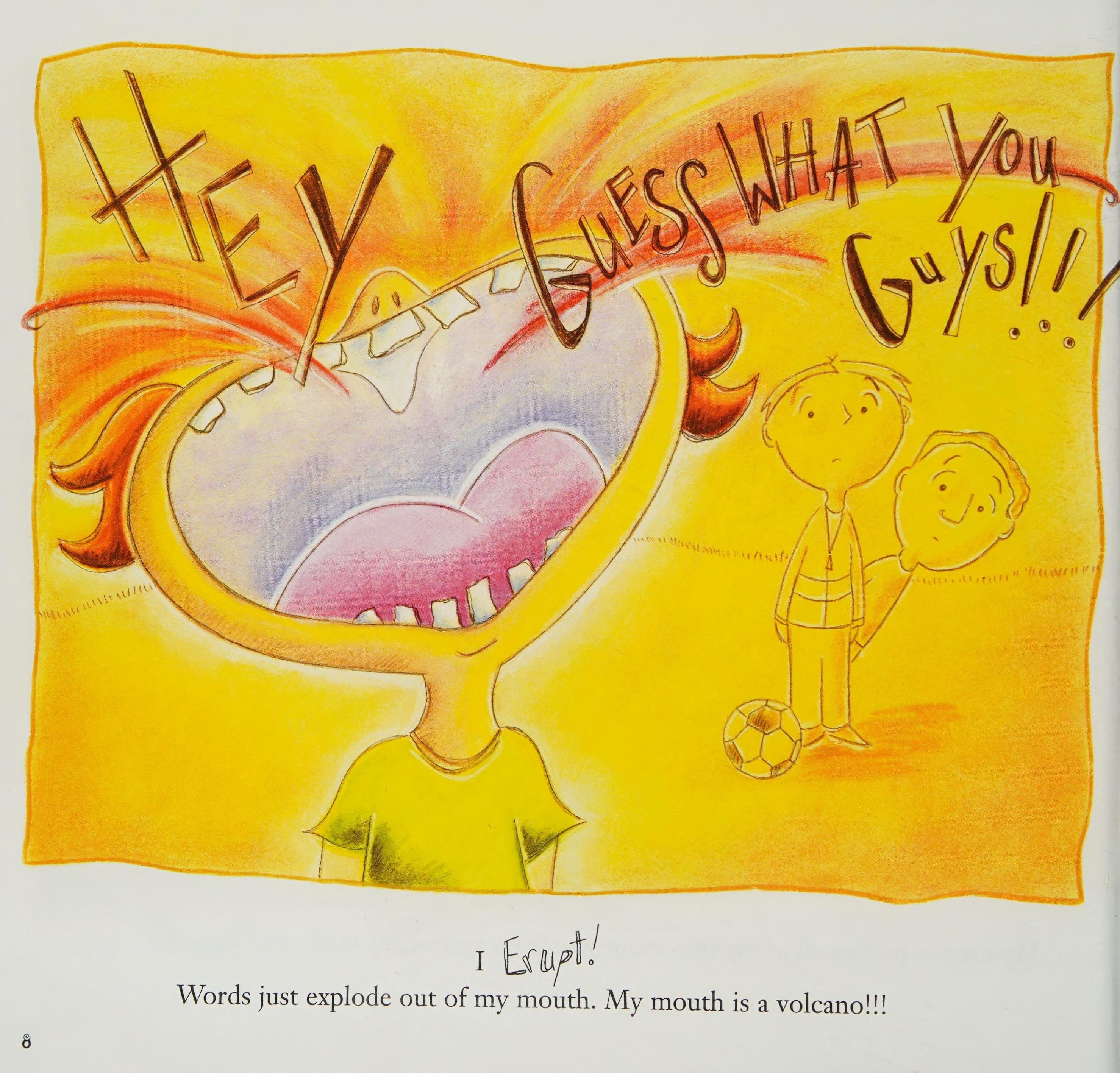 My Mouth is a Volcano! book cover