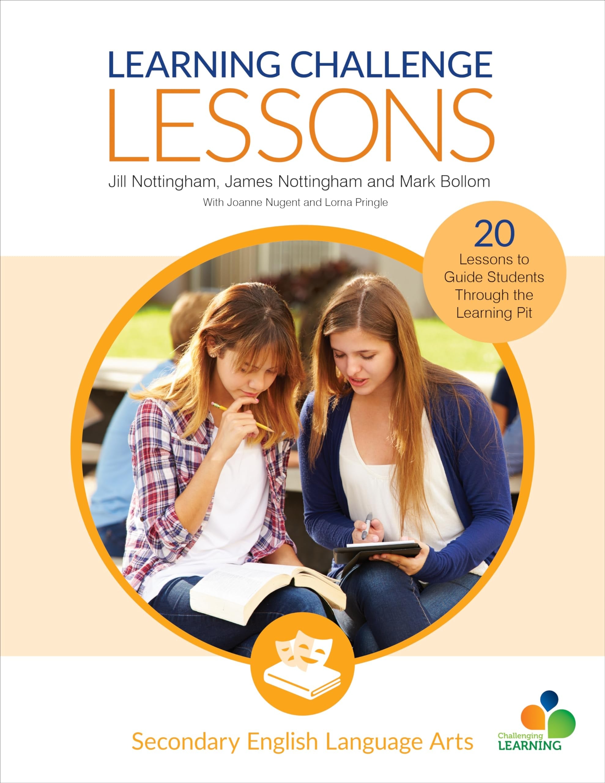 Learning Challenge Lessons, Secondary English Language Arts 20 Lessons to Guide Students Through the Learning Pit book cover