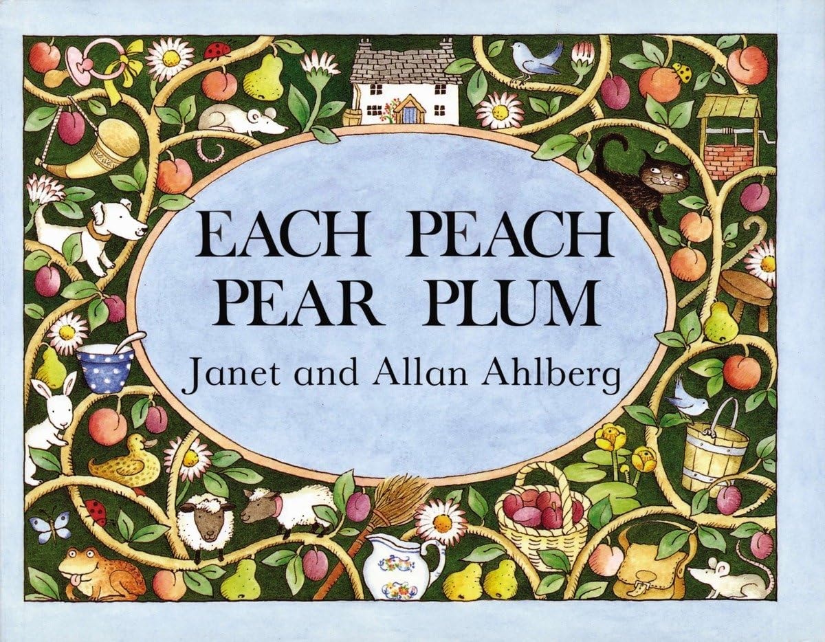 Each Peach Pear Plum board book book cover