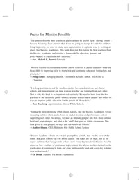 Mission Possible How the Secrets of the Success Academies Can Work in Any School