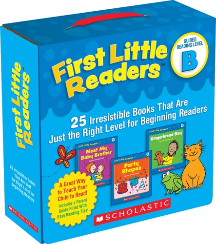 First Little Readers Guided Reading Level B 25 Irresistible Books That Are Just the Right Level for Beginning Readers book cover