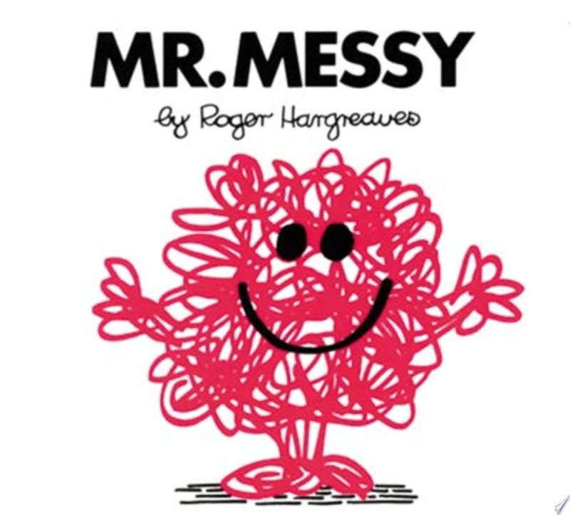 Mr. Messy book cover