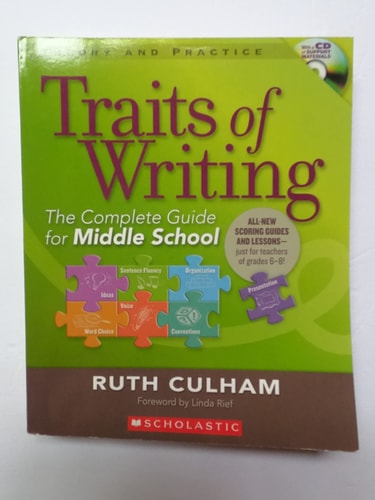 Traits of Writing The Complete Guide for Middle School book cover