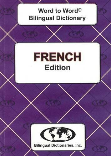 English-French & French-English Word-to-Word Dictionary book cover