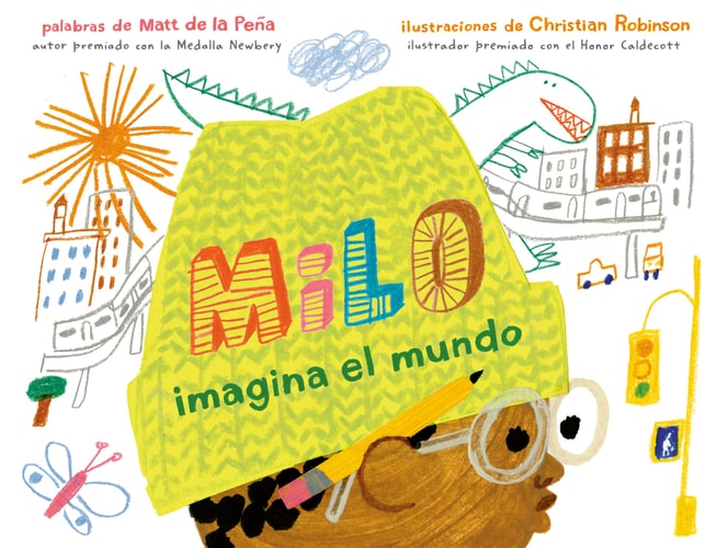 Milo imagina el mundo book cover