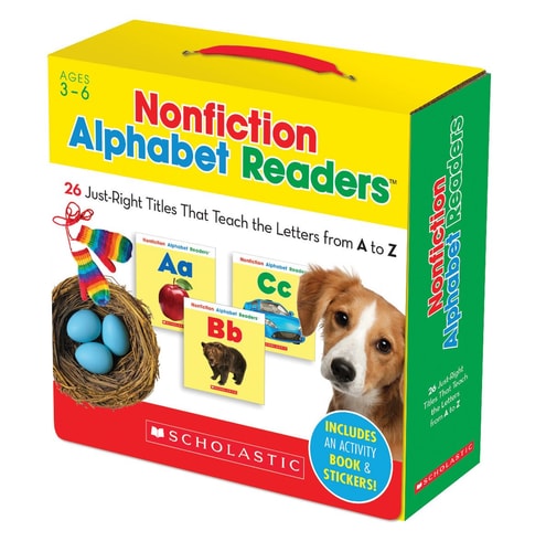 Nonfiction Alphabet Readers (Single-Copy Set) book cover
