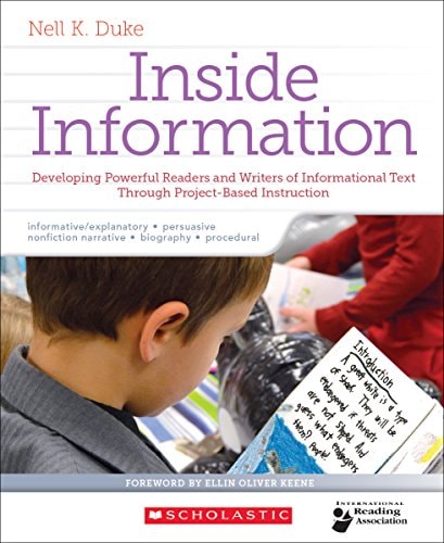 Inside Information: Developing Powerful Readers and Writers of Informational Text Through Project-Based Instruction book cover