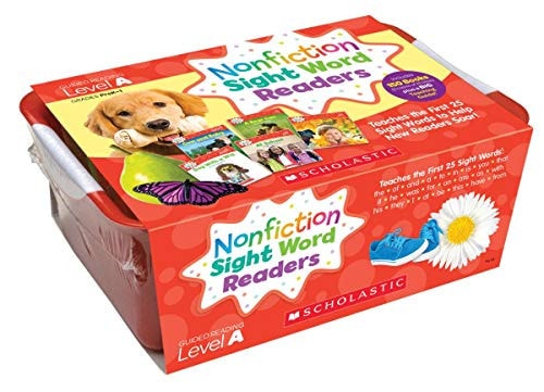 Nonfiction Sight Word Readers Guided Reading Level a (Classroom Set) Teaches the First 25 Sight Words to Help New Readers Soar! book cover