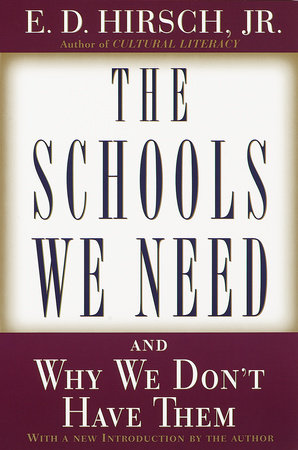 The Schools We Need book cover