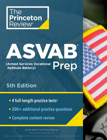 Princeton Review ASVAB Prep, 5th Edition book cover
