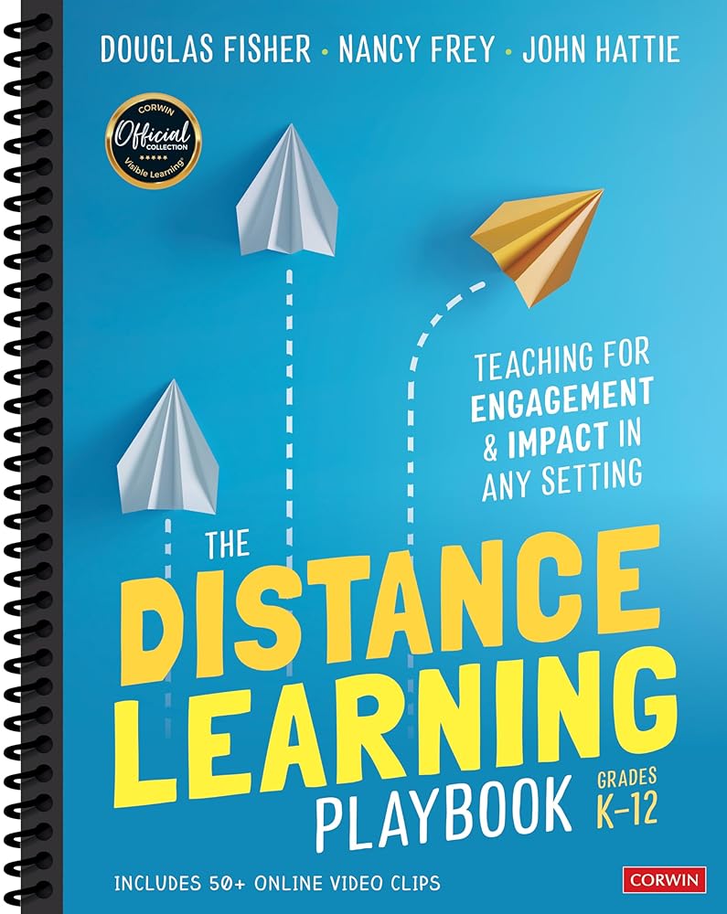 The Distance Learning Playbook, Grades K-12: Teaching for Engagement and Impact in Any Setting cover image