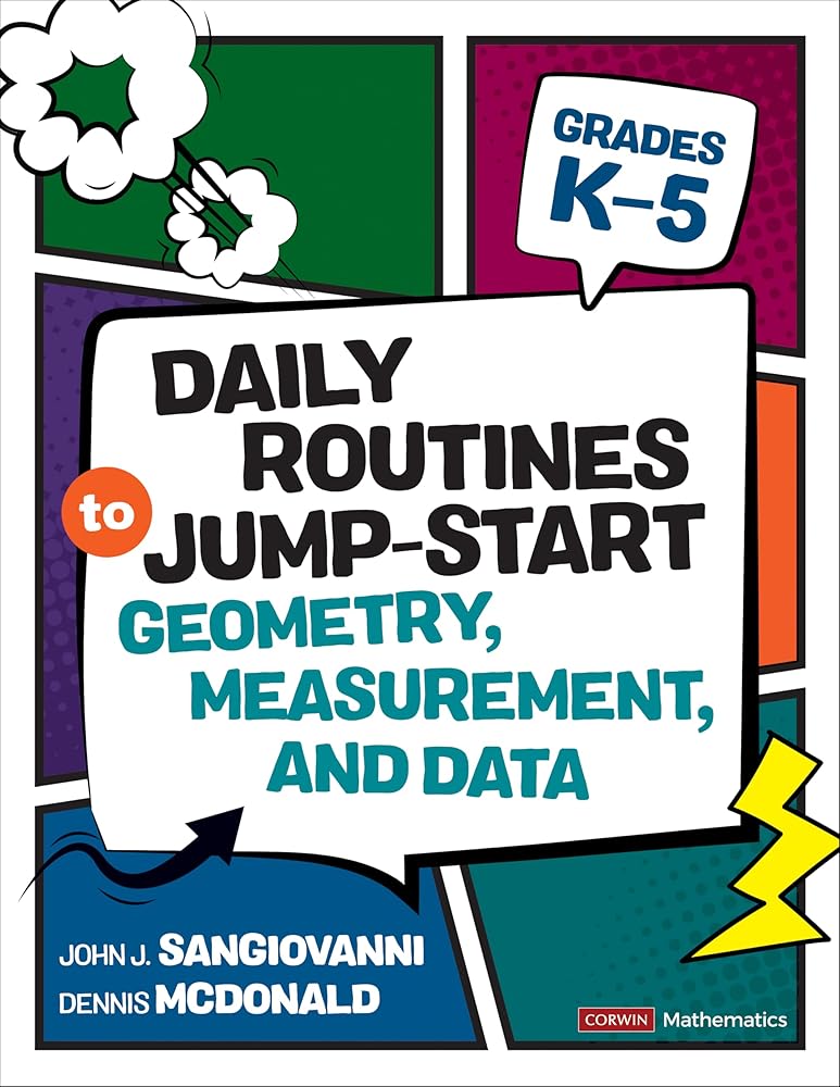 Daily Routines to Jump-Start Geometry, Measurement, and Data, Grades K-5 (Corwin Mathematics Series) cover image