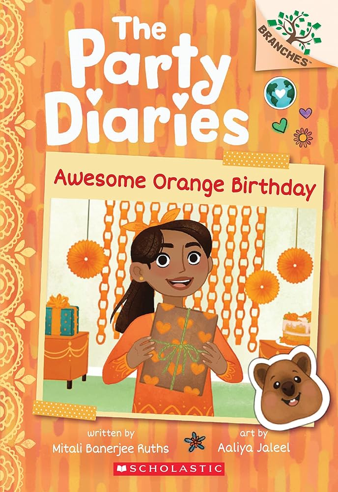 Awesome Orange Birthday: A Branches Book (The Party Diaries #1) cover image