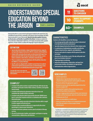 Understanding Special Education Beyond the Jargon (Quick Reference Guide)