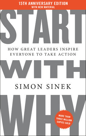 Start with Why 15th Anniversary Edition book cover