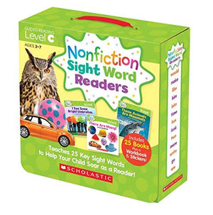 Nonfiction Sight Word Readers, Level C: Teaches 25 Key Sight Words to Help Your Child Soar As a Reader!